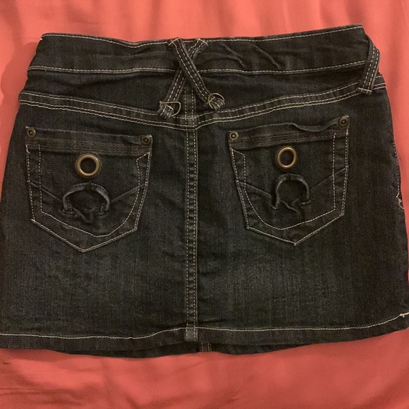 Streetwear Society Lowrise Jean Skirt - Picture 3 of 4